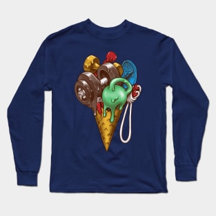 Ice Cream Workout Long Sleeve T-Shirt